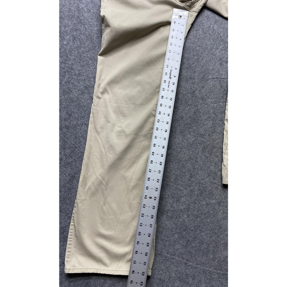 Old Navy Pants Womens Size 2 Beige Ultra Low Rise Wide Leg Casual Chino Y2K - Picture 5 of 16